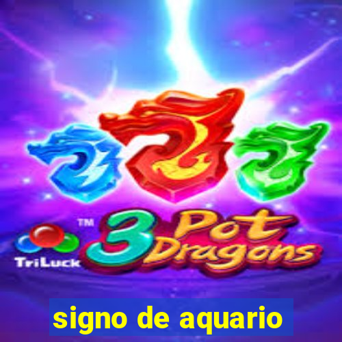 signo de aquario